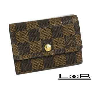 ルイヴィトン(LOUIS VUITTON)の【年末年始 限定値下げ】■中古■　ルイ・ヴィトン ポルト モネ プラ コイン ケース ダミエ N61930 箱 【14772】(コインケース)