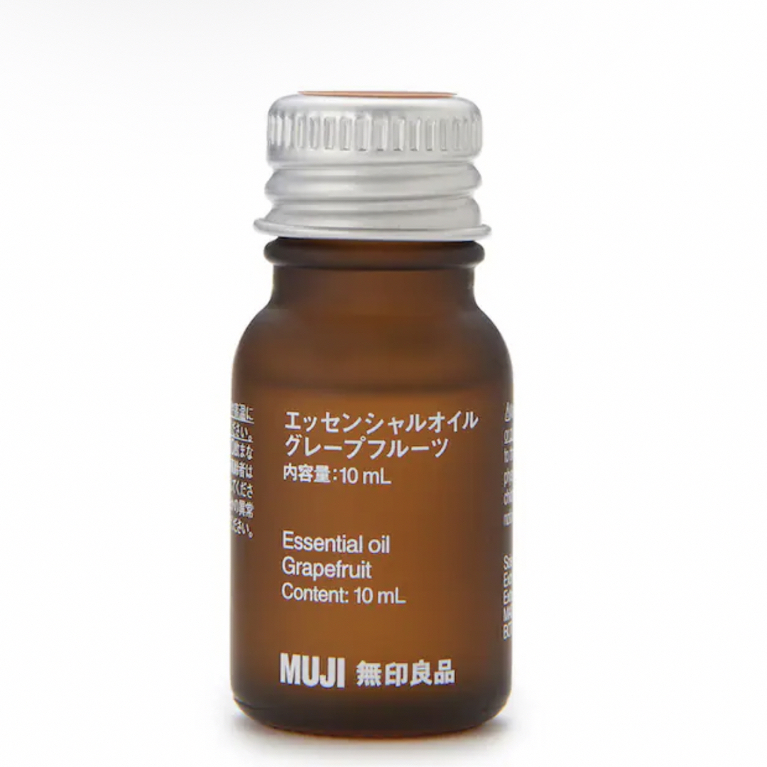 MUJI (無印良品)(ムジルシリョウヒン)の無印良品　エッセンシャルオイル　グレープフルーツ10ml コスメ/美容のリラクゼーション(エッセンシャルオイル（精油）)の商品写真