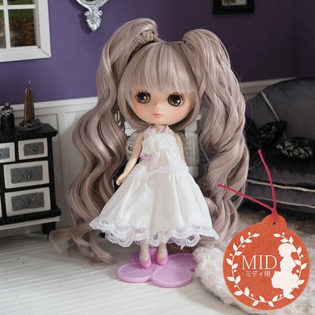 ミディブライス ウィッグ 姫バングツーテール RS 7.5インチ Blythe | フリマアプリ ラクマ