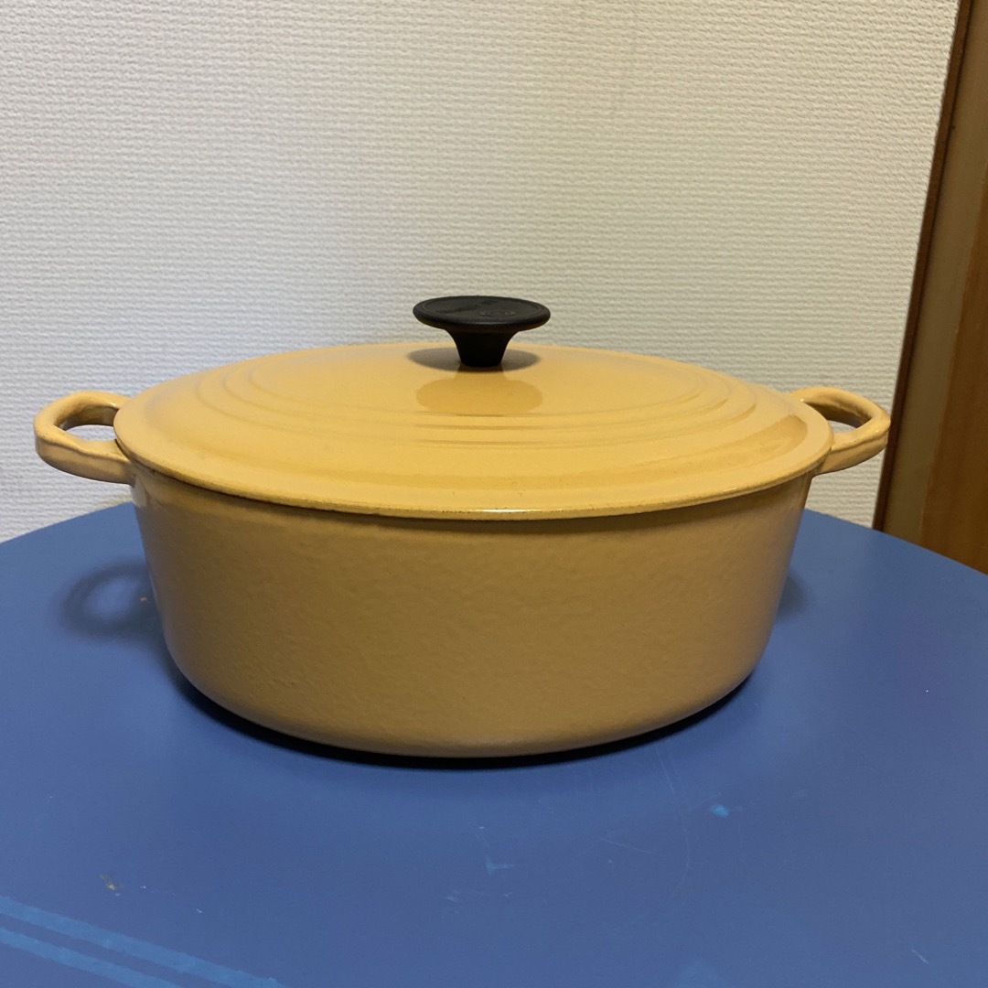 ル・クルーゼ ココット オーベール 27cm 楕円形キッチン/食器