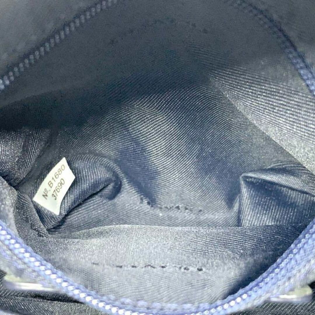 コーチ 【美品】COACH バックパック リュック 水色 37690 レザー