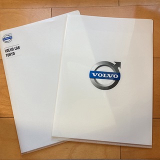 ボルボ(Volvo)のボルボクリアファイル2枚(車外アクセサリ)