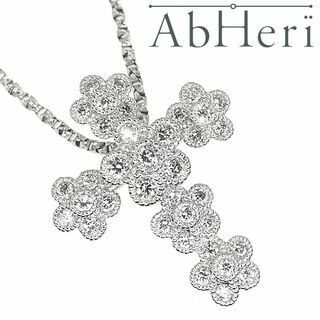 アベリ(AbHeri)のアベリ AbHeri ダイヤモンド ネックレス プラチナ 定価25万(ネックレス)