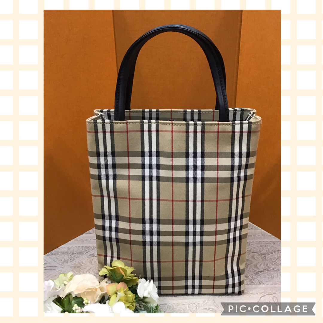 BURBERRY - 💗 BURBERRY バーバリーロンドン ミニトートバッグ ノバ