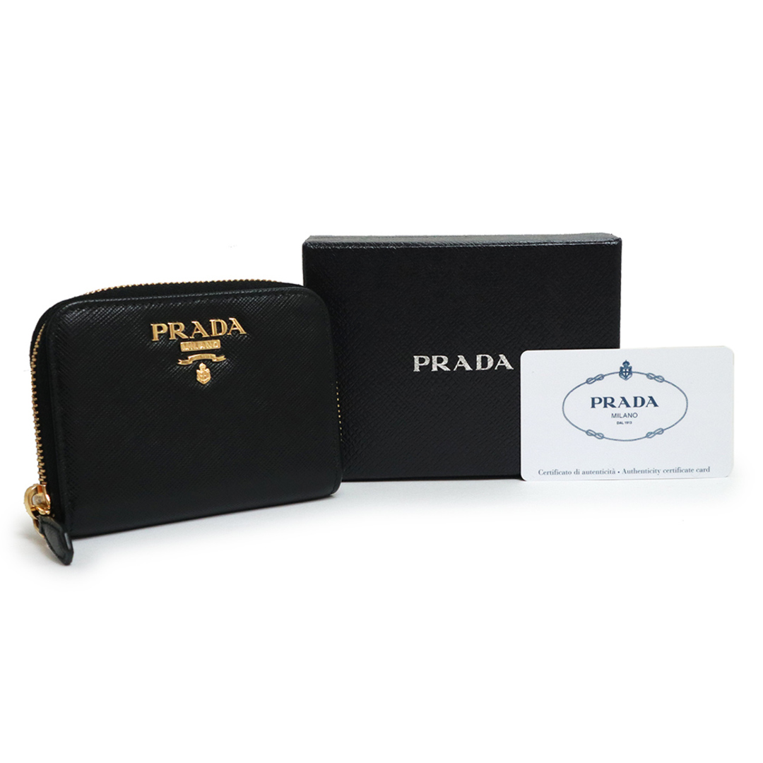 新品未使用ですPRADA プラダ サフィアーノ　レザー　キーリング　ホルダー