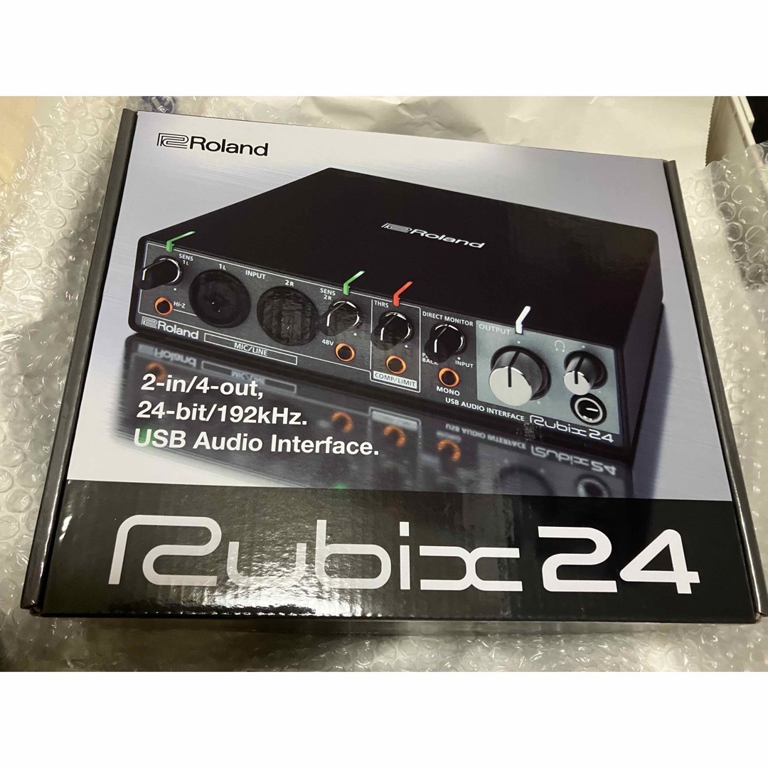 Interface　Rubix24　Audio　USB　Roland　オーディオインターフェイス