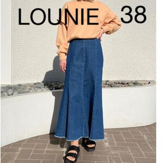 新品タグ付き✨LOUNIE レース マーメイドスカート ウォッシャブル ロング