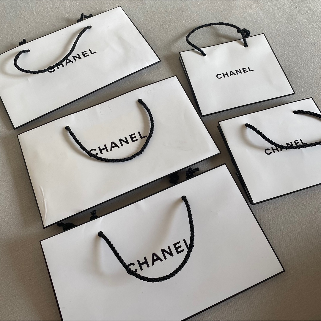 Chanel シャネル ショッパー 5枚 ショップ袋 ショッピングバック