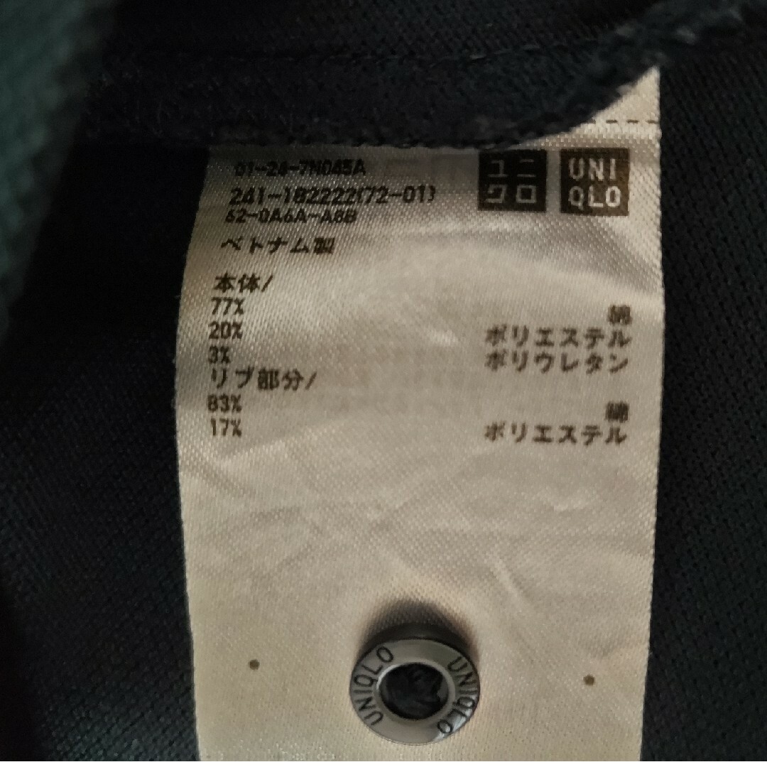 UNIQLO(ユニクロ)のUNIQLO ユニクロ　ポロシャツ　レディースLサイズ レディースのトップス(ポロシャツ)の商品写真