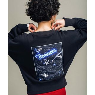 アディダス(adidas)のadidas x FIORUCCI◆美品◆バックプリントスウェット　サイズM(トレーナー/スウェット)