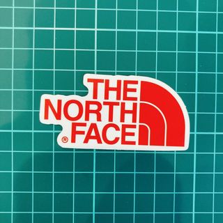 【No.5】　防水ステッカー　ノースフェイス　THE NORTH FACE　ロゴ(車外アクセサリ)