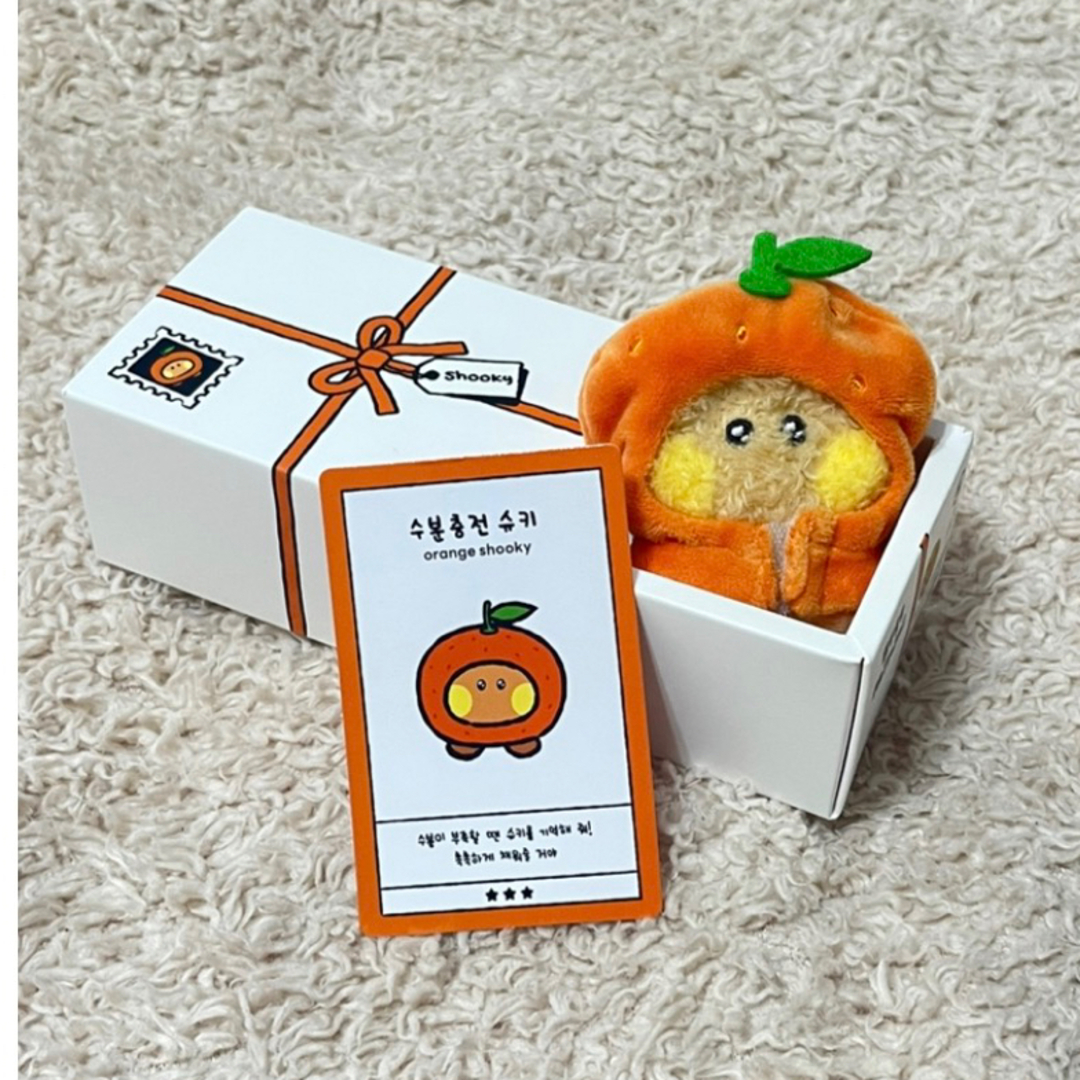 BT21 オレンジ mang minini フルーツ SHOOKY