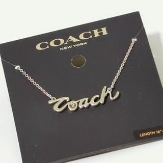 コーチ(COACH)の❤新品未使用❤COACH　シグネチャー　ネックレス(ネックレス)