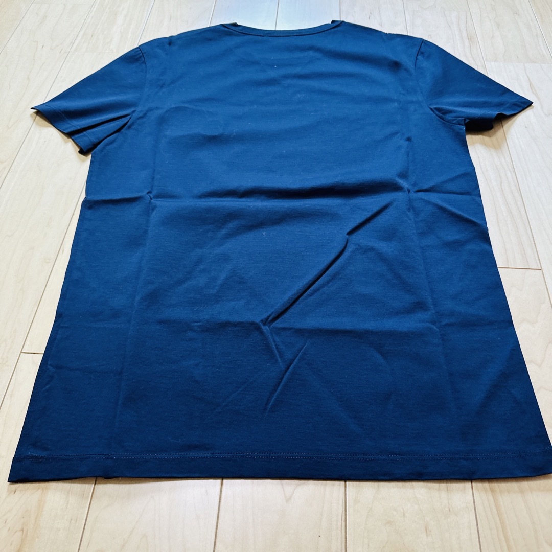 【超美品】モンクレール Tシャツ ダブルロゴ ダークネイビー サイズS