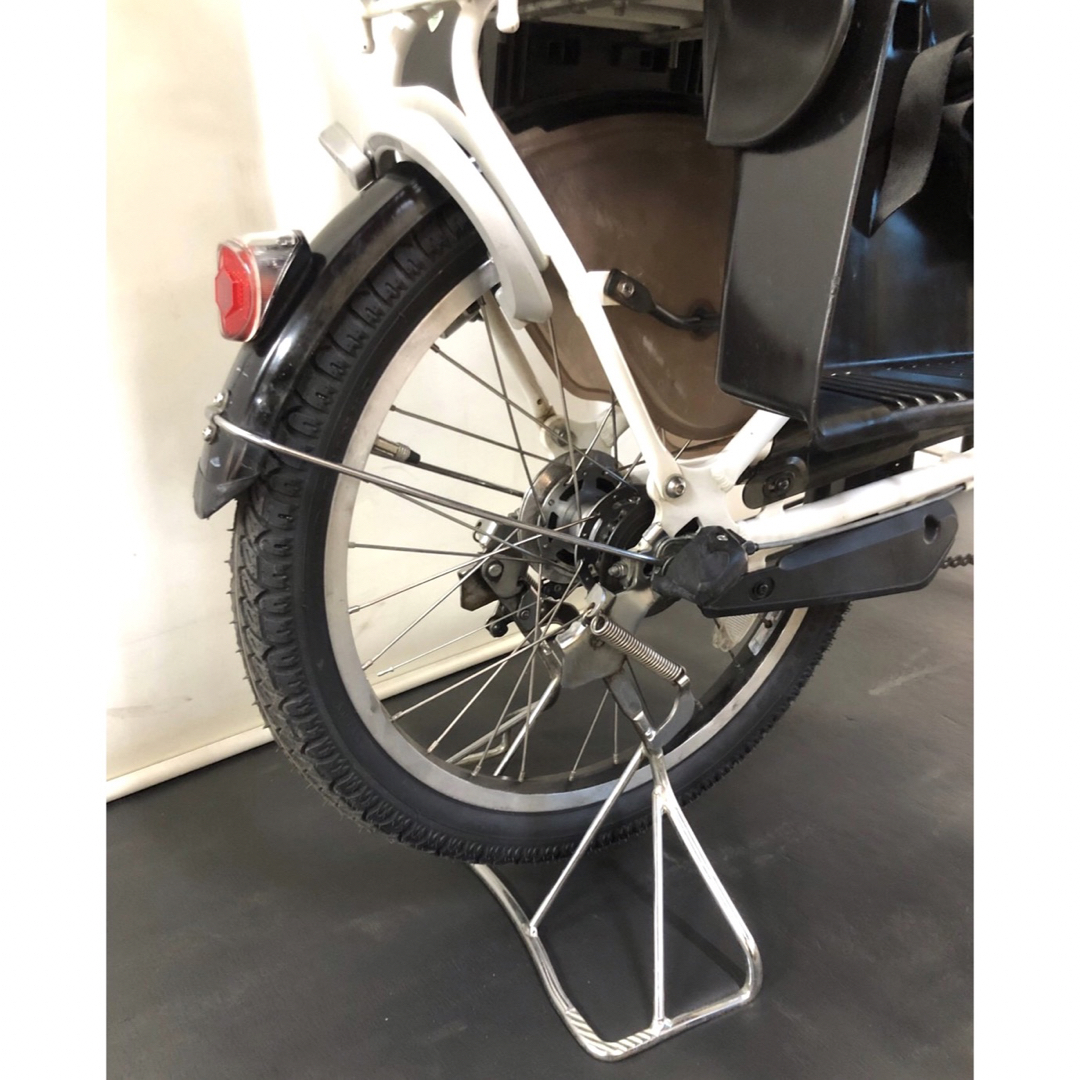 電動自転車 ブリヂストン アンジェリーノ 20インチ 8ah 白色 - 自転車本体