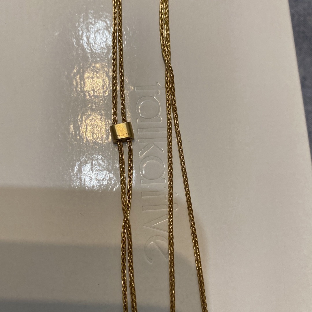 ESTNATION(エストネーション)のtalkative Necklace WISH Spiga11 80CM K18 レディースのアクセサリー(ネックレス)の商品写真