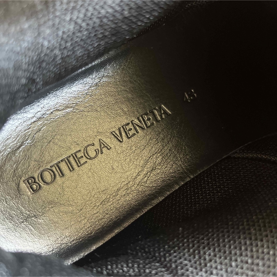 BOTTEGA VENETA パデッドレザー レースアップスニーカー　43