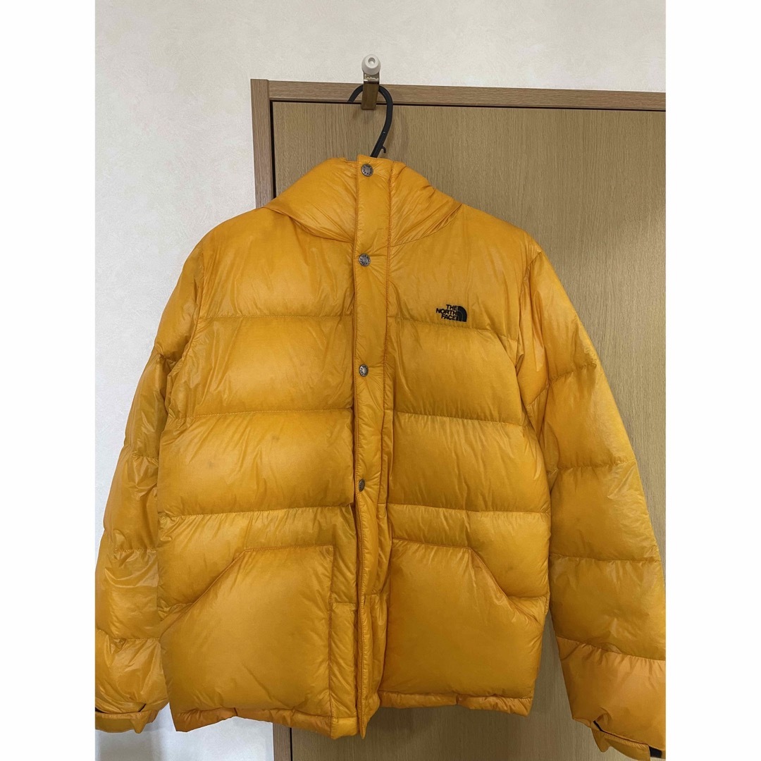 THE NORTH FACE ダウン　イエロー　黄色　yellow