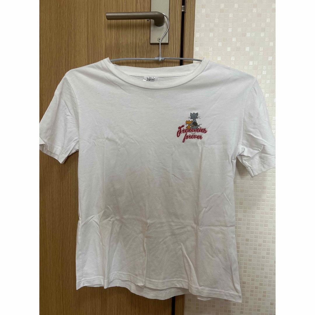 GU(ジーユー)のティシャツ　トムアンドジェリー メンズのトップス(Tシャツ/カットソー(半袖/袖なし))の商品写真