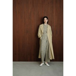 クラネ(CLANE)のCLANE BACK GATHER DRESS TRENCH COAT(トレンチコート)