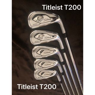 Titleist - タイトリスト T200アイアン AMT S200 6本セット(6-P,48)の