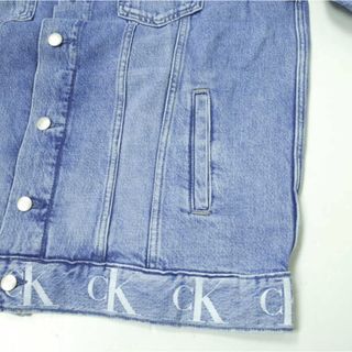 Calvin klein Jeans カルバンクラインジーンズ 22SS DAD DENIM JACKET タイガー刺繍 デニムジャケット J319942 M Dk.Indigo Gジャン 3rd アウター【新古品】【Calvin klein Jeans】