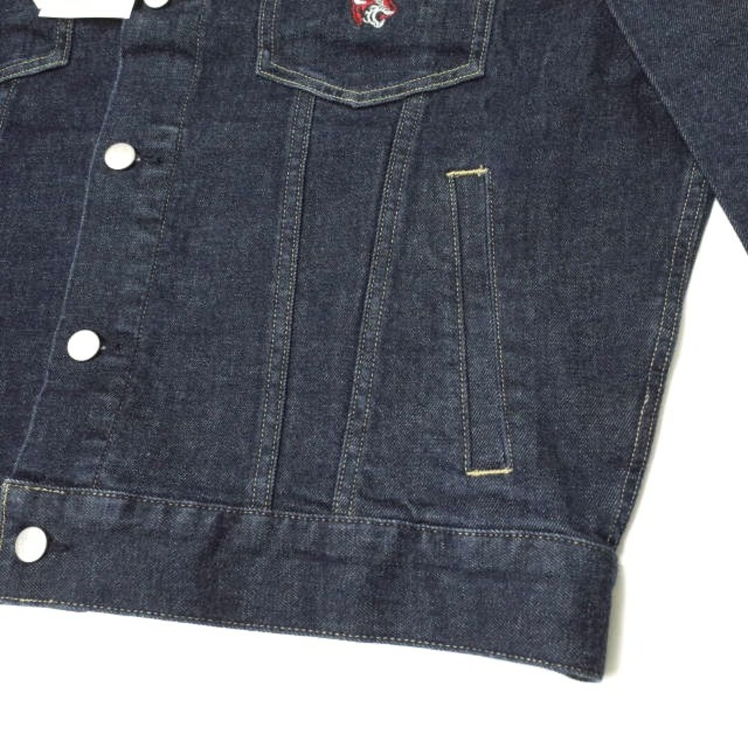 Calvin klein Jeans カルバンクラインジーンズ 22SS DAD DENIM JACKET タイガー刺繍 デニムジャケット J319942 M Dk.Indigo Gジャン 3rd アウター【新古品】【Calvin klein Jeans】