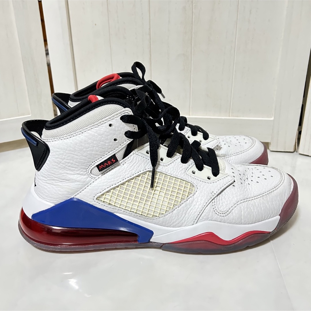 NIKE AIR JORDAN MARS 270 ホワイト/レッド/ブルー 2