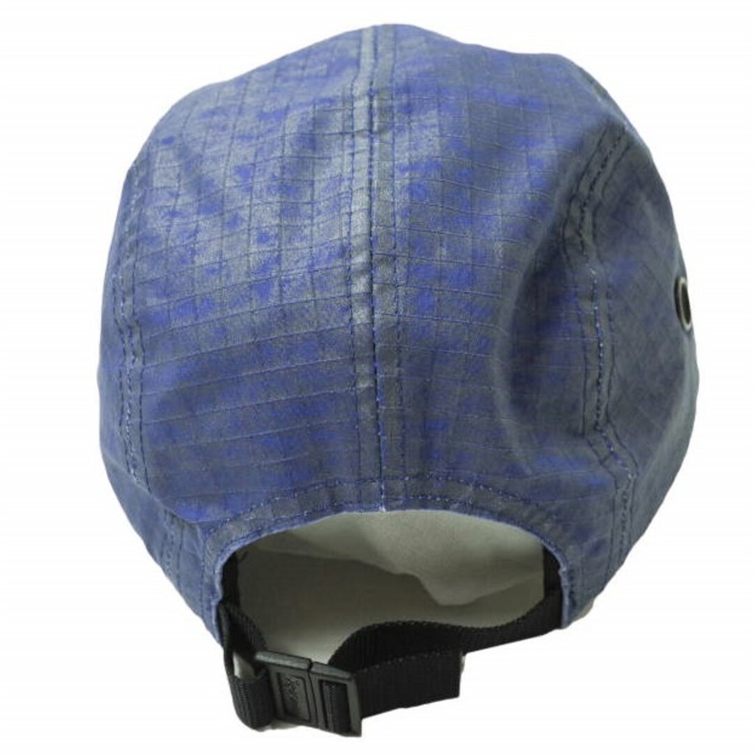 SUPREME シュプリーム 23AW アメリカ製 Distressed Ripstop Camp Cap  デストレステッドリップストップキャンプキャップ ONE SIZE Blue WEEK1 Box Logo ボックスロゴ ジェットキャップ  帽子【新古品】【中古】【SUPREME】