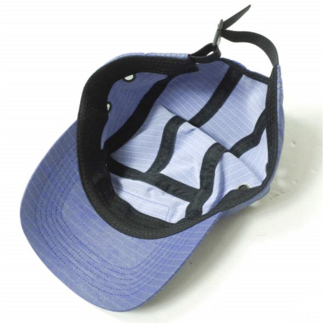 SUPREME シュプリーム 23AW アメリカ製 Distressed Ripstop Camp Cap  デストレステッドリップストップキャンプキャップ ONE SIZE Blue WEEK1 Box Logo ボックスロゴ ジェットキャップ  帽子【新古品】【中古】【SUPREME】