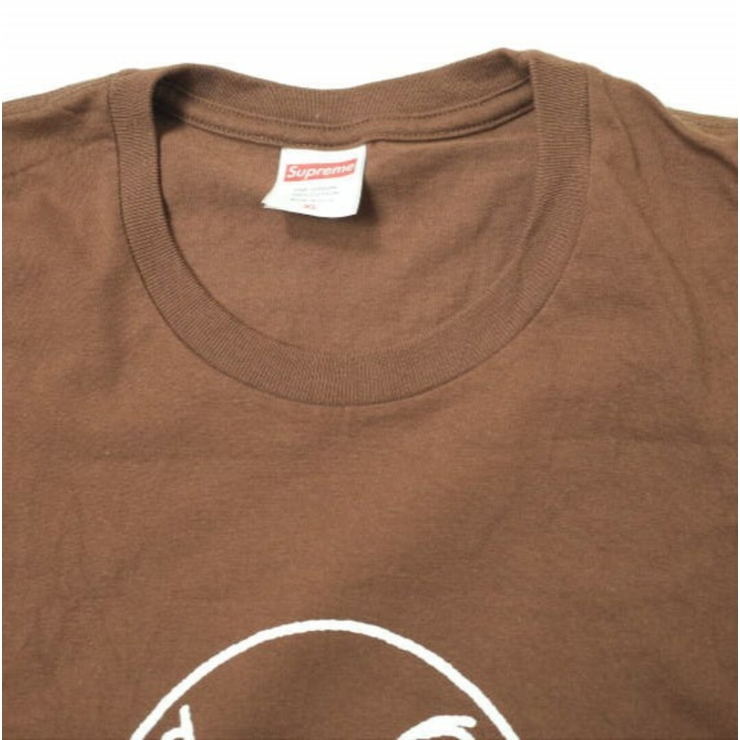 Supreme(シュプリーム)のSUPREME シュプリーム 23AW アメリカ製 Skeleton Tee スケルトンTシャツ XL Brown 半袖 WEEK1 MADE IN USA DISNEY トップス【中古】【SUPREME】 メンズのトップス(Tシャツ/カットソー(半袖/袖なし))の商品写真