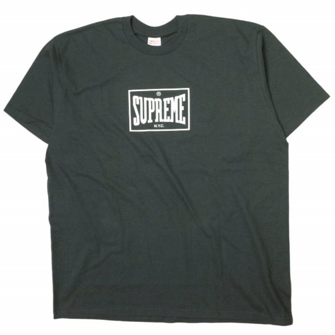 約76cm身幅SUPREME シュプリーム 23AW アメリカ製 Warm Up Tee ウォームアップTシャツ XL Black 半袖 WEEK1 MADE IN USA ロゴ トップス【新古品】【SUPREME】