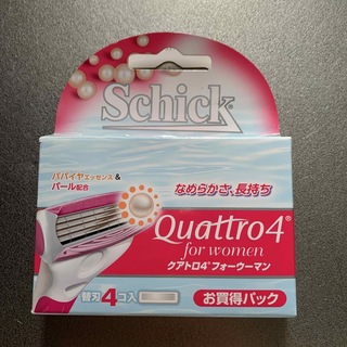 シック(Schick)のSchick  Quattro4(レディースシェーバー)