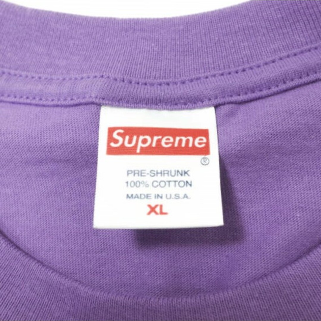 supreme motion logo tee XL purple モーション