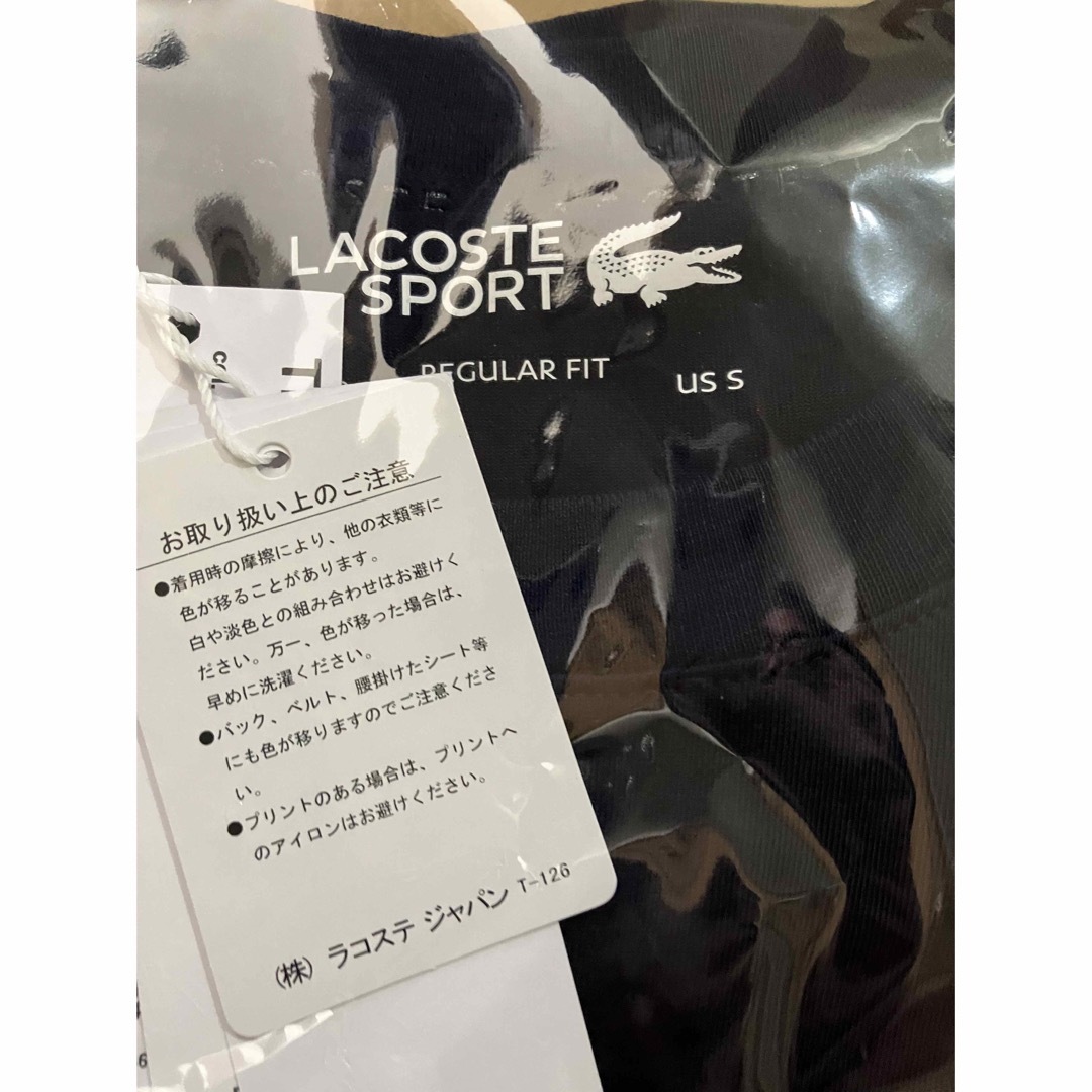 LACOSTE(ラコステ)の★新品★ラコステ ミックスグラフィック ウルトラドライTシャツ ネイビー /3 メンズのトップス(Tシャツ/カットソー(半袖/袖なし))の商品写真