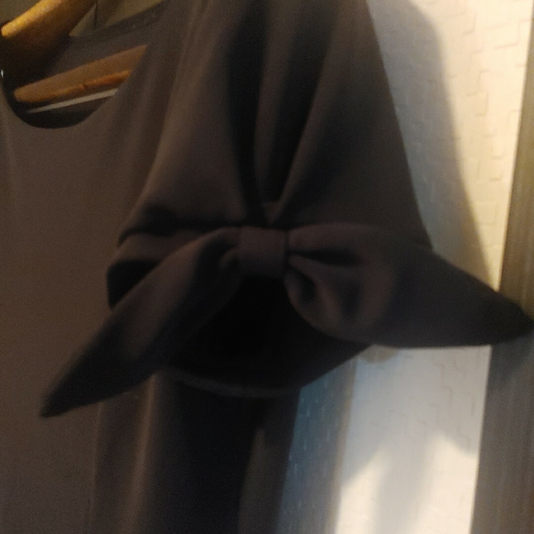 Foxey new york トップス 紺色?or黒色? 42サイズ