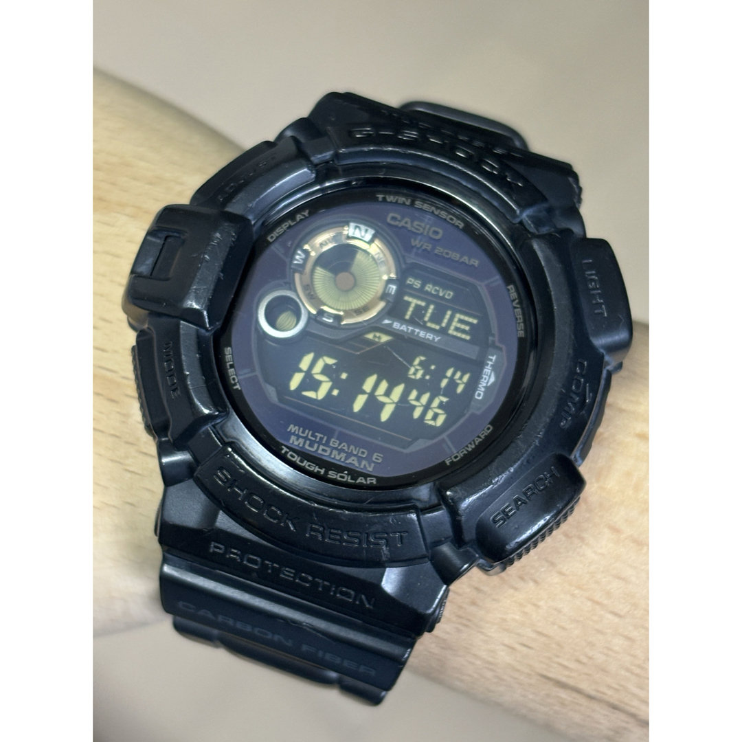 美品 G-SHOCK MUDMAN GW-9300GB  ソーラー電波モデル