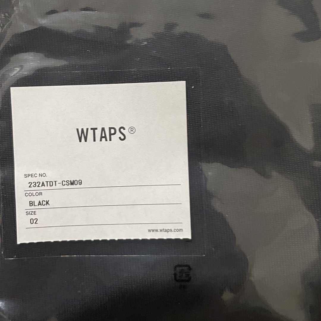 WTAPS 23AW QB / SS / RACO. BRACKETS  黒 S