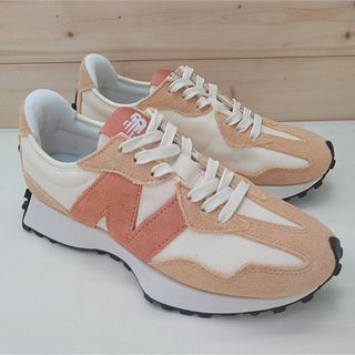 ニューバランス(New Balance)のニューバランス MS327 WC ベージュ/ブラウン 23.5㎝(スニーカー)