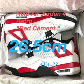 ジョーダン(Jordan Brand（NIKE）)のNike Air Jordan 4 Retro Red Cement (スニーカー)