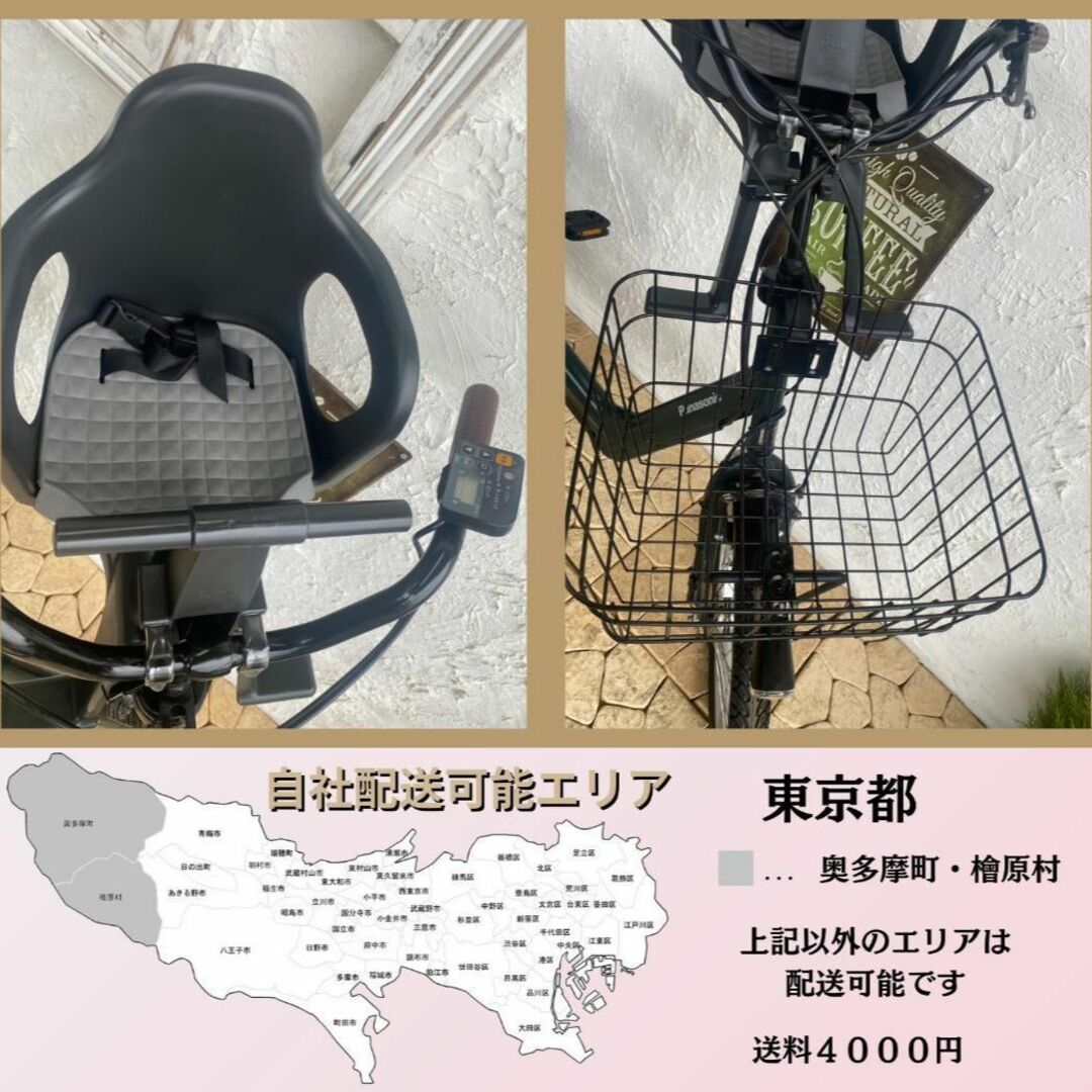 電動自転車 子供乗せ IN パナソニック ギュット Gyutto 20インチ