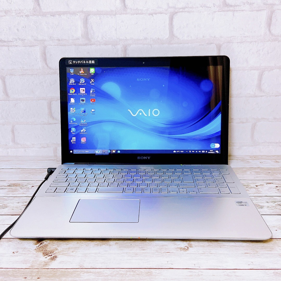 SSD✨カメラ付き⭐️ノートパソコン✨タブレット✨タッチパネル✨バイオ⭐️VAIO