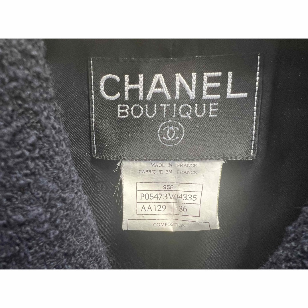 CHANEL(シャネル)の★シャネル★スーツ★セットアップ★ジャケット★スカート★ココマーク金ボタン レディースのフォーマル/ドレス(スーツ)の商品写真