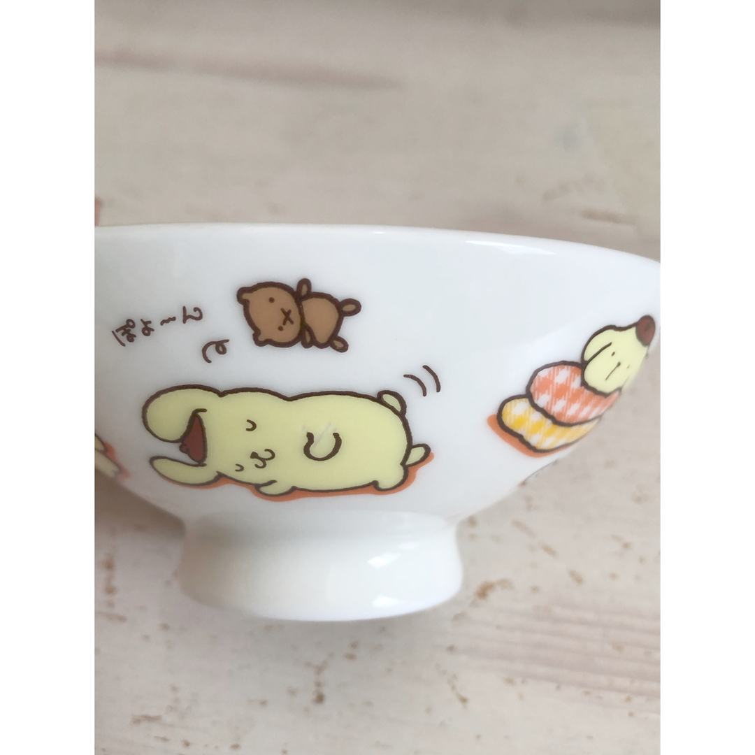 ポムポムプリン　美濃焼　お茶碗　レトロ　激レア