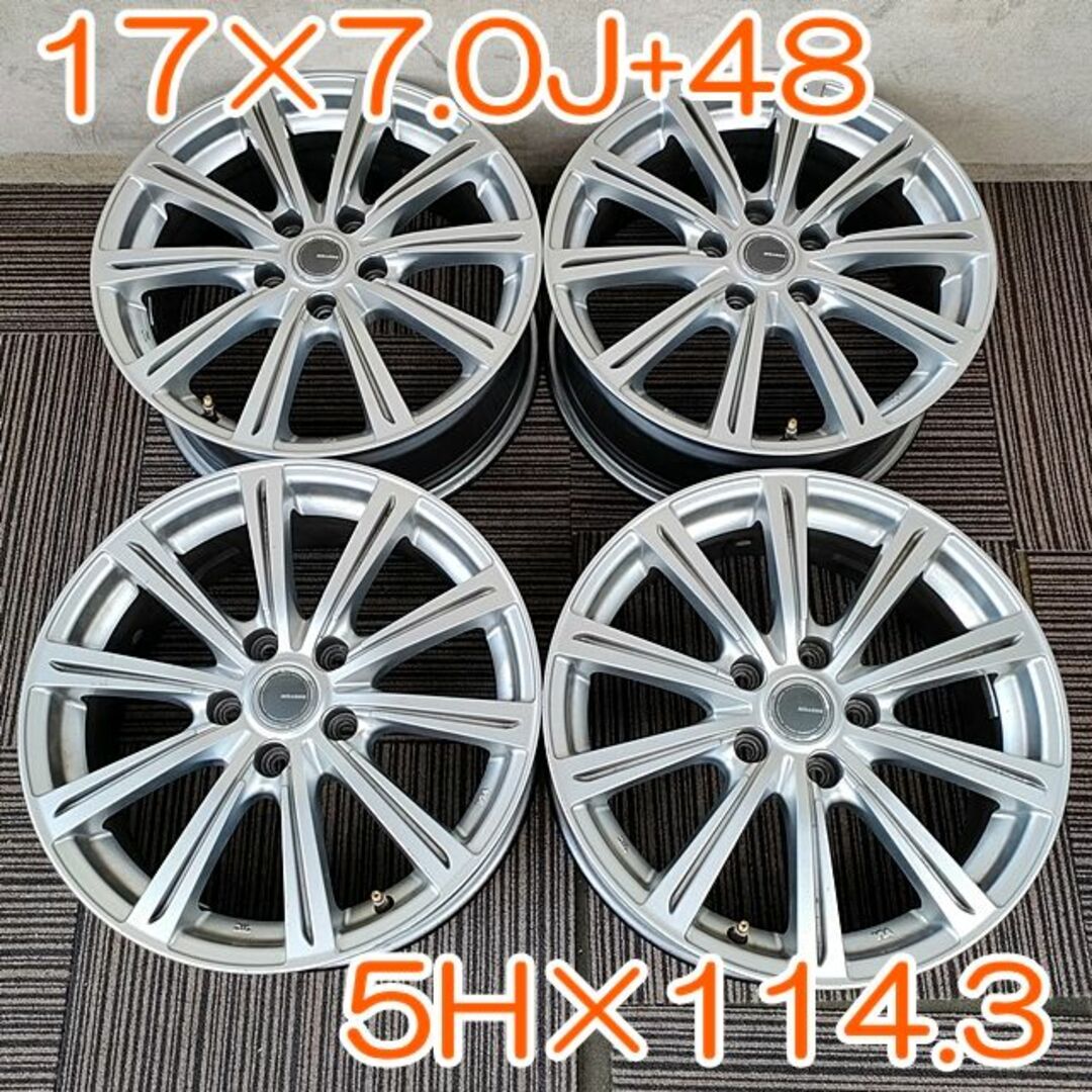 Millous 17×7.0J+48 PCD 5H×114.3 YH143