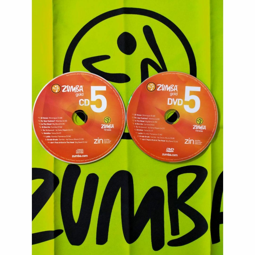 ZUMBA GOLD 5 ズンバ ゴールド DVD CD インストラクター専用-