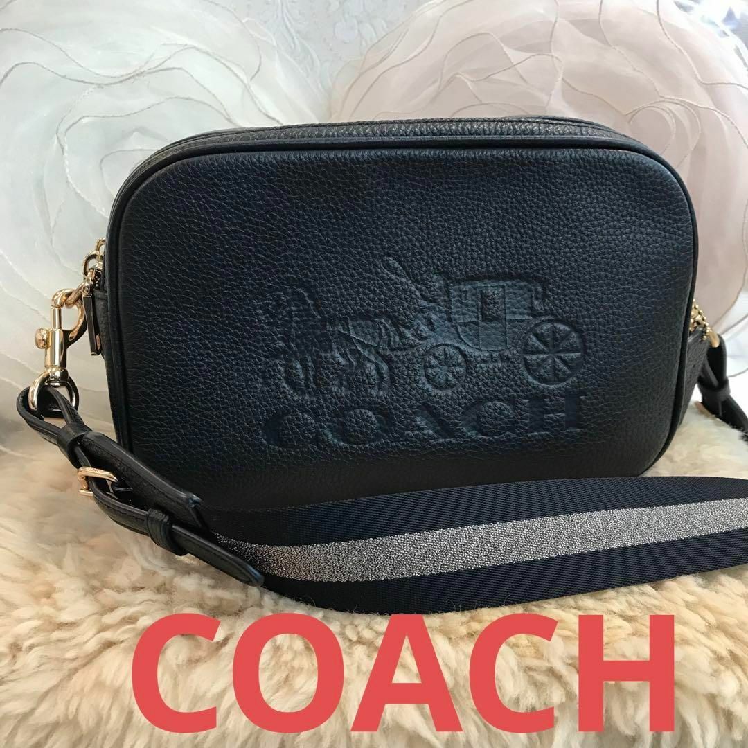 ☆美品☆COACH コーチ ジェス ホース＆キャリッジ ショルダーバッグ