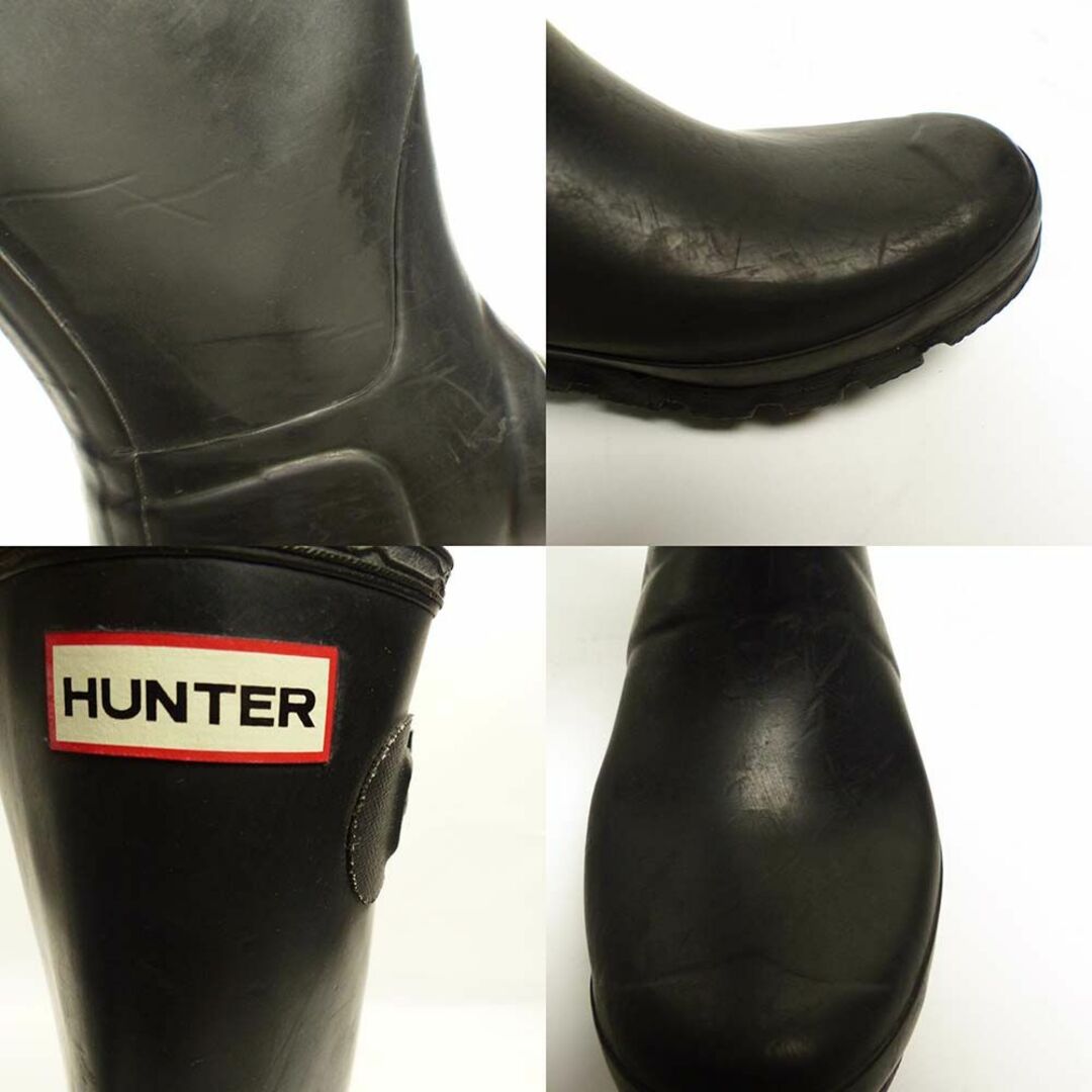 HUNTER(ハンター)のHUNTER / ハンター トール レインブーツ / ロング オーベルジンUK5 レディースの靴/シューズ(ブーツ)の商品写真