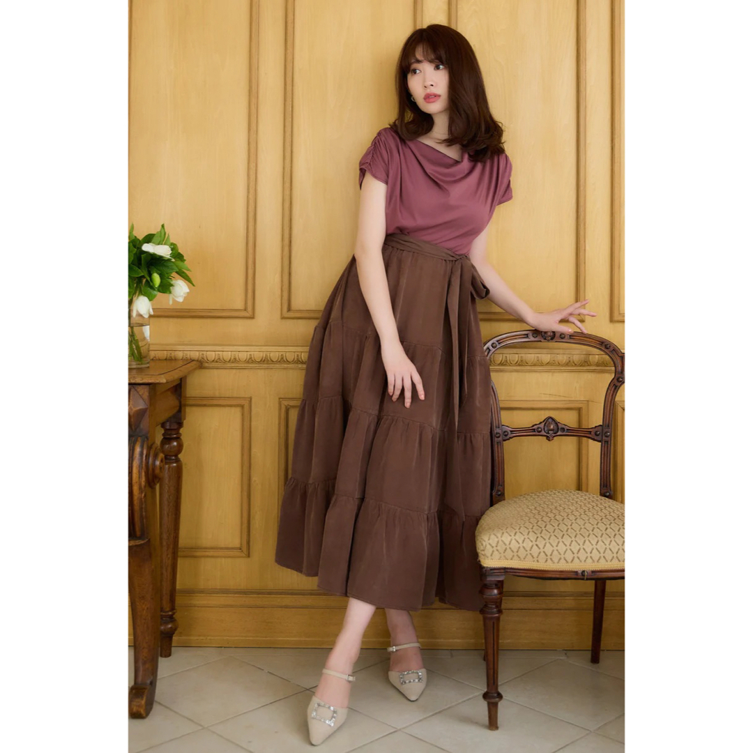 Two Tone Drape Dressのサムネイル