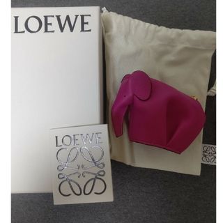 ロエベ(LOEWE)の♡ロエベLOEWE小銭入れピンクの象さん♡(コインケース)